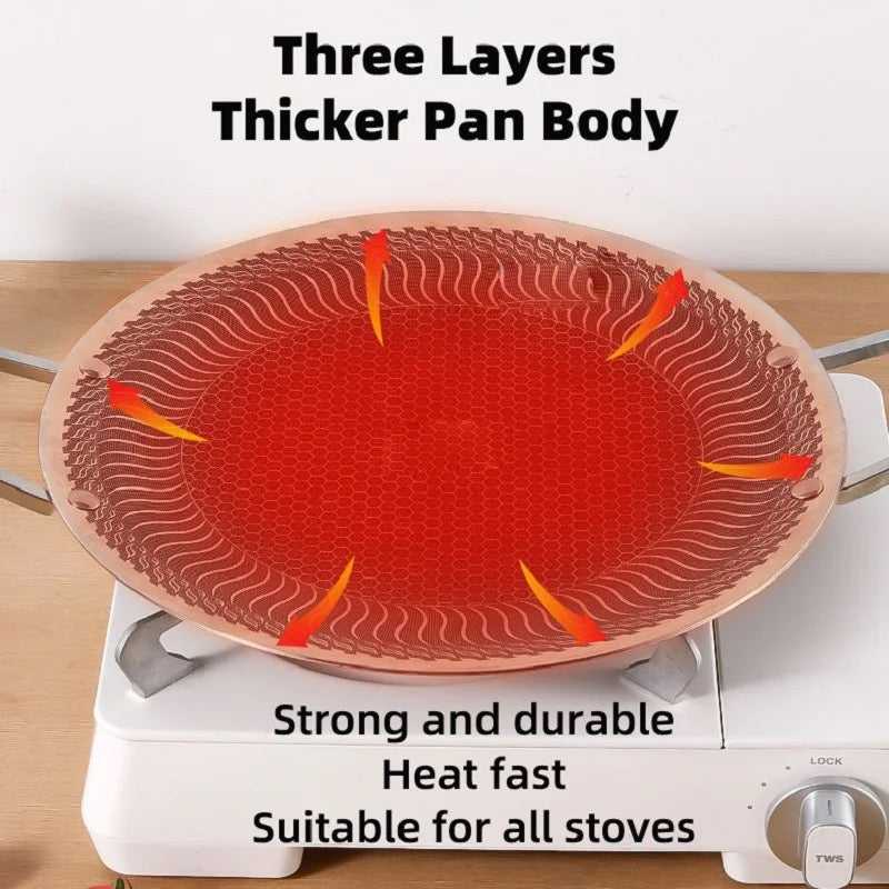 Honey comb coated tawa