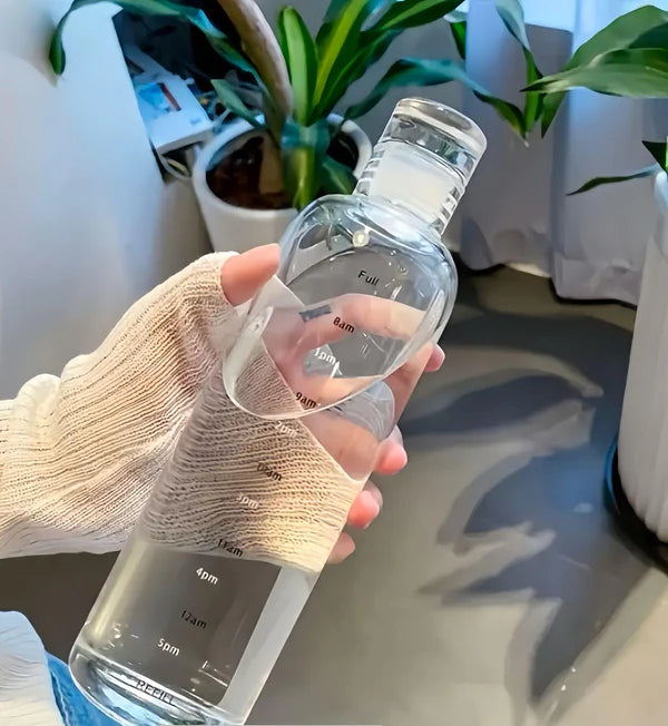 Glass Water Bottle